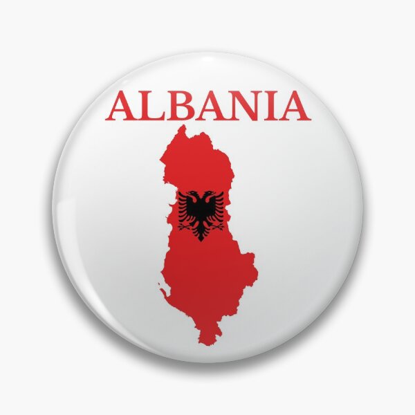Item preview, Albania Flag Map designed and sold by marosharaf.