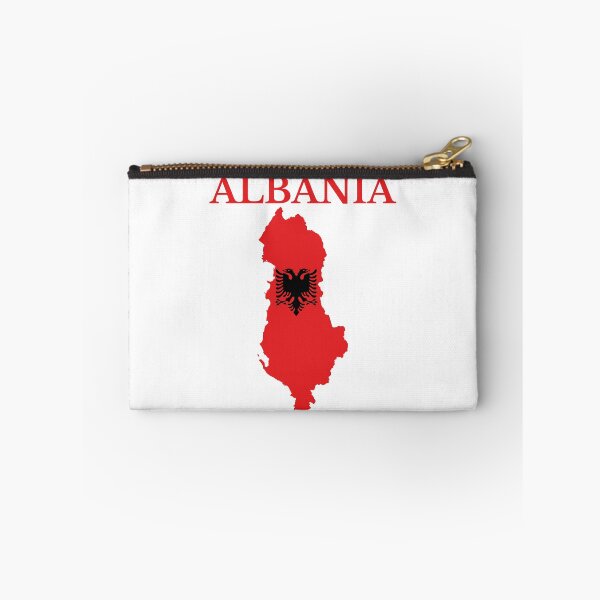 Item preview, Albania Flag Map designed and sold by marosharaf.