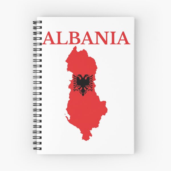 Item preview, Albania Flag Map designed and sold by marosharaf.