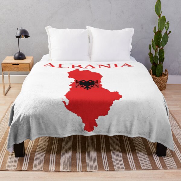 Item preview, Albania Flag Map designed and sold by marosharaf.