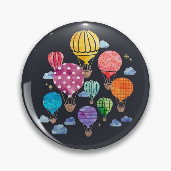 Item preview, Hot Air Balloon Night designed and sold by weirdoodle.