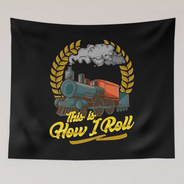 Item preview, Funny This Is How I Roll Train Pun Model Train Pun designed and sold by perfectpresents.
