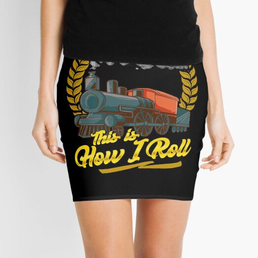 Item preview, Funny This Is How I Roll Train Pun Model Train Pun designed and sold by perfectpresents.