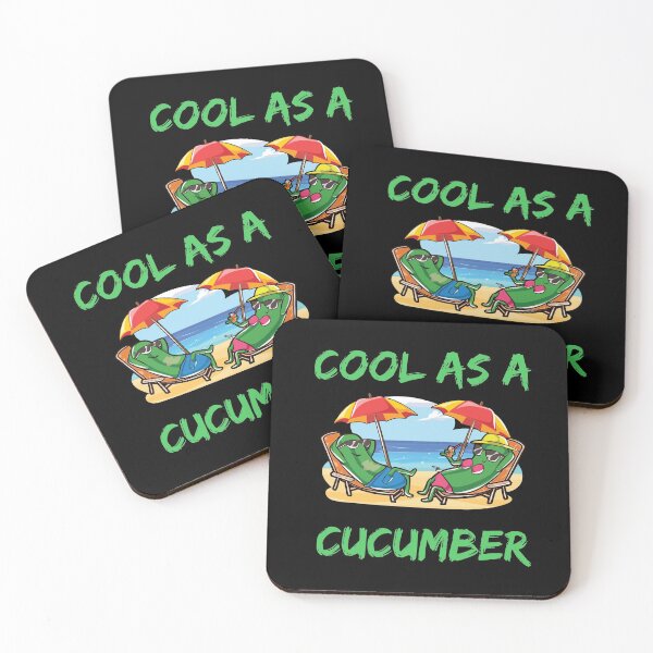 Item preview, Cool As A Cucumber Beach Vacation Relaxation designed and sold by perfectpresents.