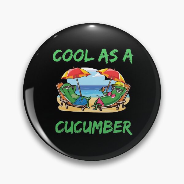 Item preview, Cool As A Cucumber Beach Vacation Relaxation designed and sold by perfectpresents.