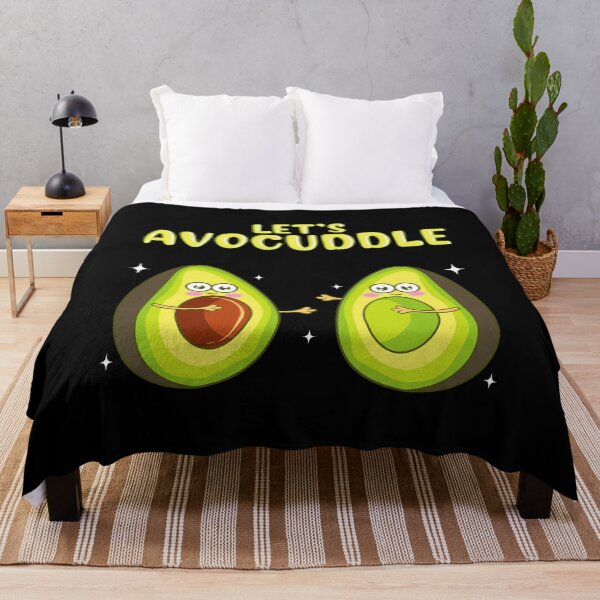 Item preview, Funny Let's Avocuddle Cute Avocado Cuddling Pun designed and sold by perfectpresents.