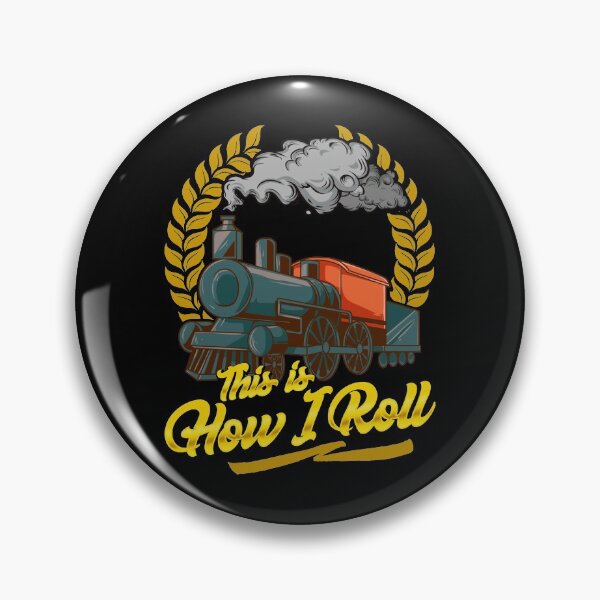 Item preview, Funny This Is How I Roll Train Pun Model Train Pun designed and sold by perfectpresents.