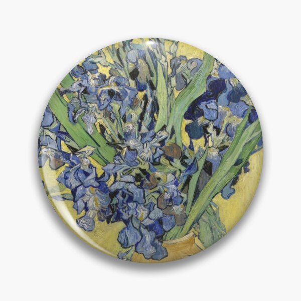 Item preview, Vincent Van Gogh Irises flowers designed and sold by Fine Artworks.