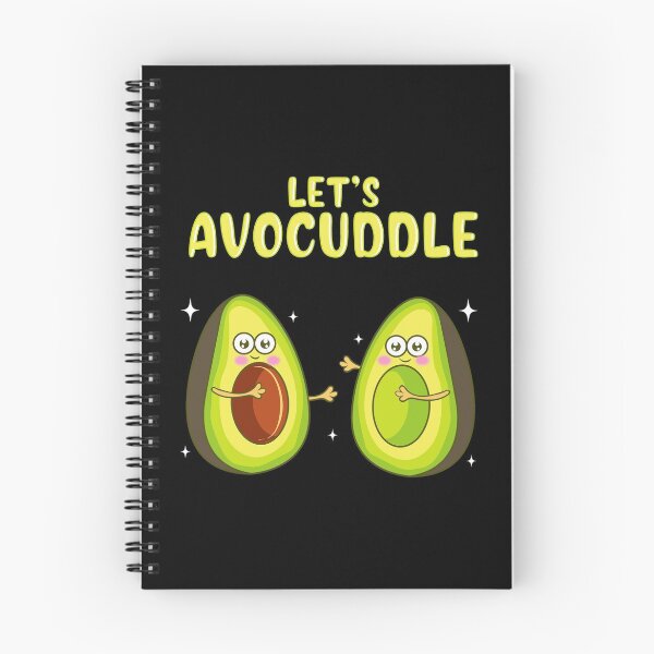Item preview, Funny Let's Avocuddle Cute Avocado Cuddling Pun designed and sold by perfectpresents.
