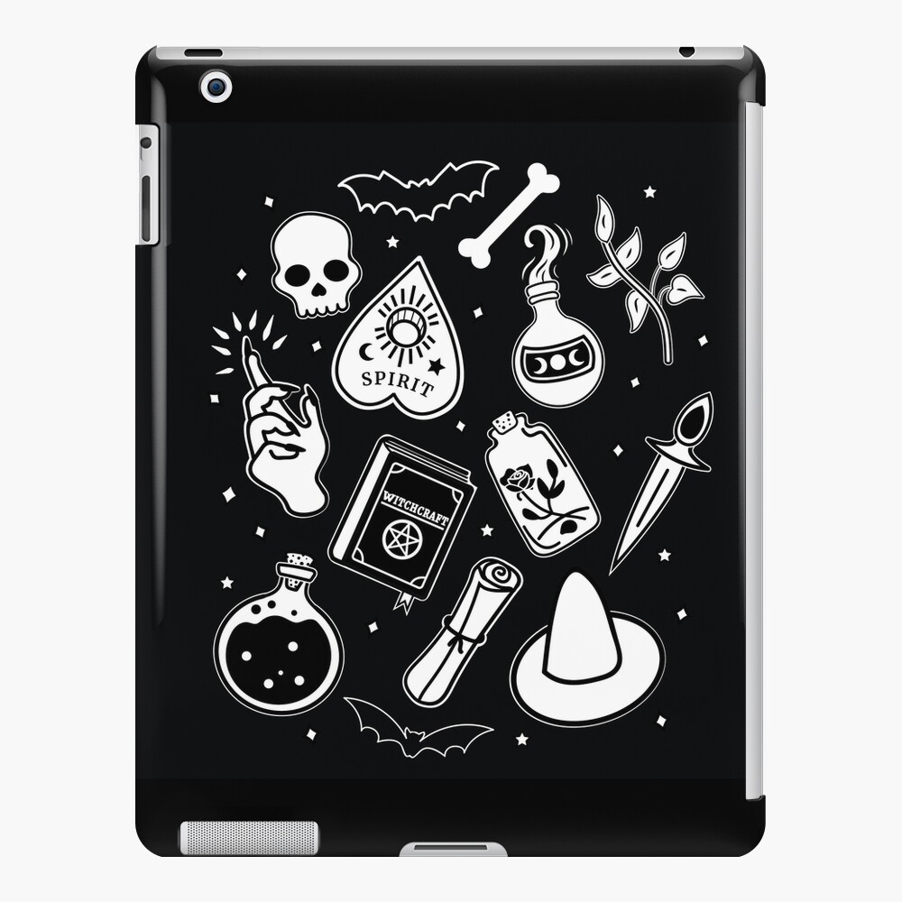 Skull Witch and Ghostie Reusable Sticker Books by Constanzzze