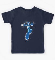Mega Man X Splattery Any Color Shirt or Hoodie Kids Tee