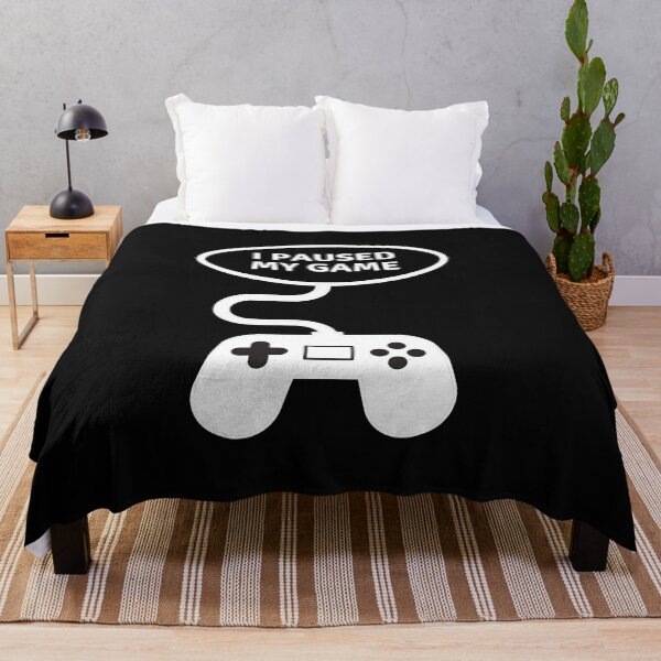 Item preview, I paused my Game, Gamer, Player, Game over, Humor, Gift, Gift Idea, Present, Birthday, Father's Day designed and sold by Rautee.