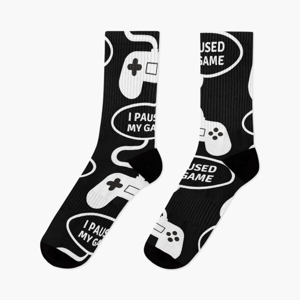 Item preview, I paused my Game, Gamer, Player, Game over, Humor, Gift, Gift Idea, Present, Birthday, Father's Day designed and sold by Rautee.