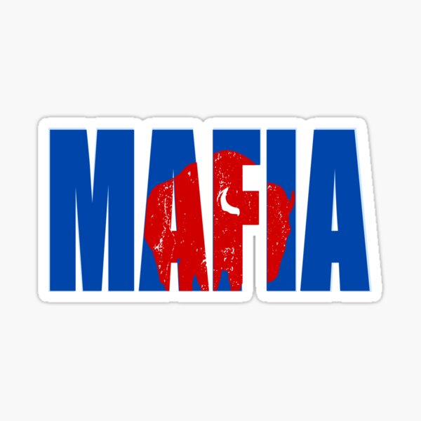 Bills Mafia Buffalo Football Fan Sticker for Sale by Lighvision