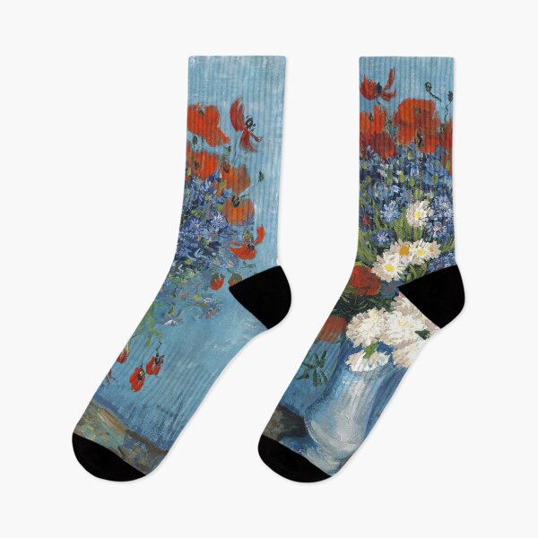 Item preview, Vincent Van Gogh Vase with Cornflowers and Poppies designed and sold by Fine Artworks.