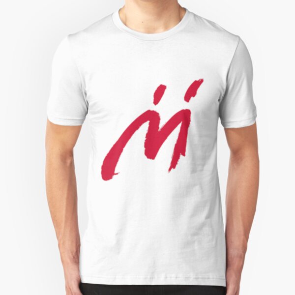 M Graffiti Slim Fit T-Shirt