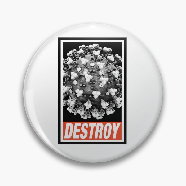 Item preview, Destroy / Coronavirus designed and sold by ouno.