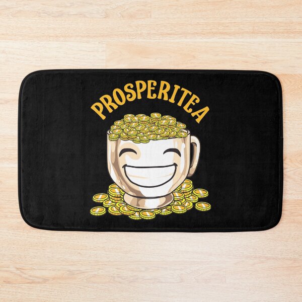 Item preview, Funny Prosperitea Prosperity Tea Pun Gold Coins designed and sold by perfectpresents.