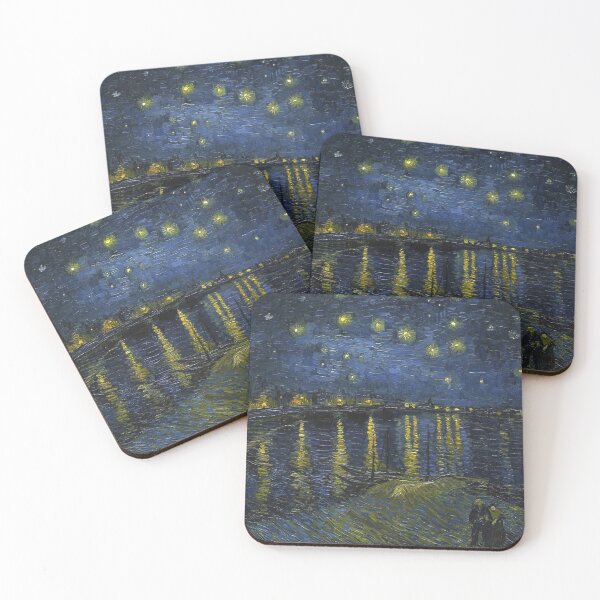 Item preview, Vincent Van Gogh Starry Night at Rhone Arles designed and sold by Fine Artworks.