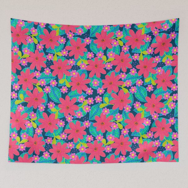Item preview, Flowers mix pattern designed and sold by RanitasArt.