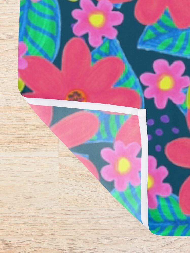 Alternative Ansicht von Blumen Mix Muster Duschvorhang
