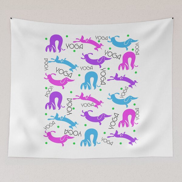 Item preview, Dachshund Yoga designed and sold by StubbornWiener.