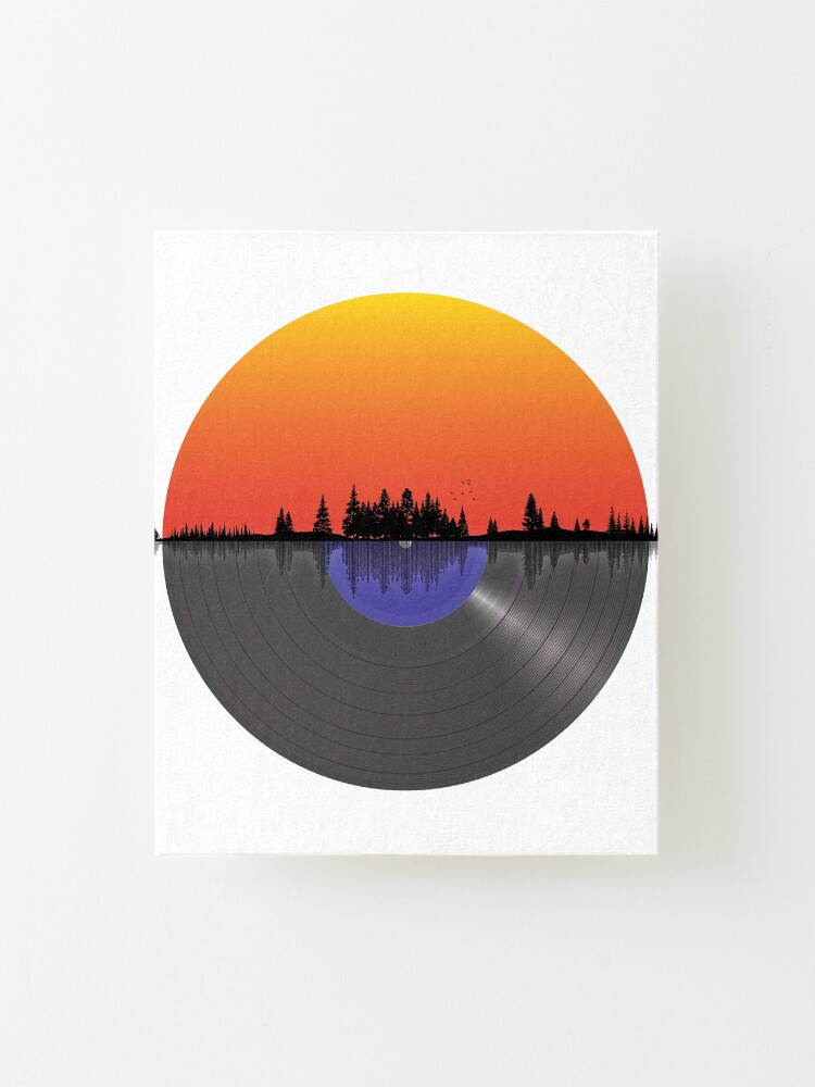 Alternate view of Sound of nature LP Mounted Print