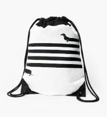 (Very) Long Dog Drawstring Bag