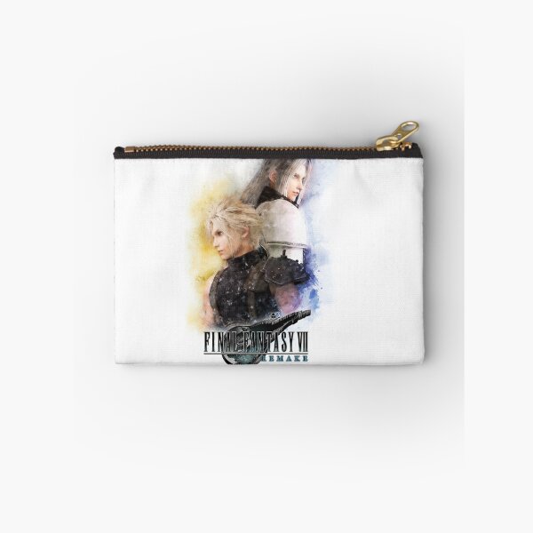 Item preview, Watercolor portrait of Cloud Strife and Sephiroth designed and sold by PetsArt.
