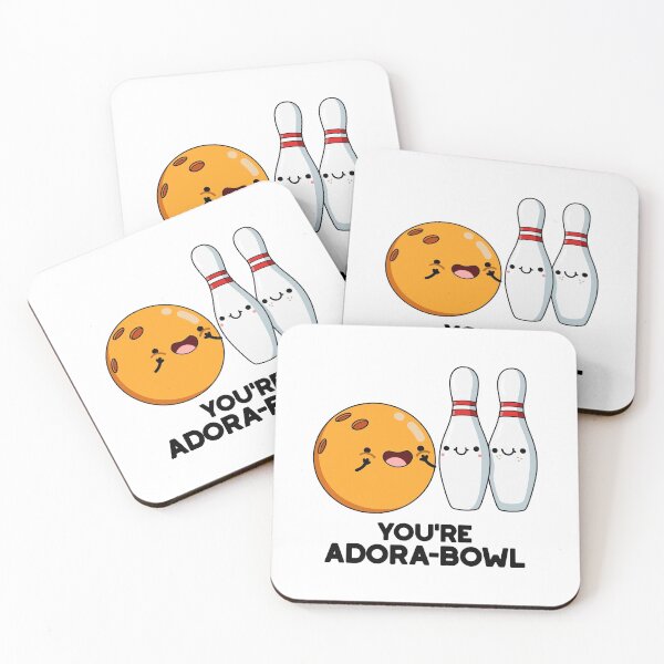Item preview, You're Adora-Bowl Funny Bowling Puns  designed and sold by punnybone.