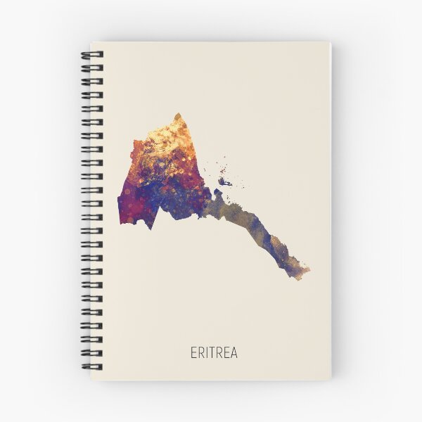 Item preview, Eritrea Watercolor Map designed and sold by ArtPrints.