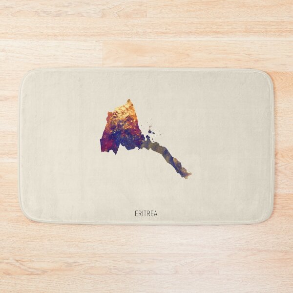 Item preview, Eritrea Watercolor Map designed and sold by ArtPrints.