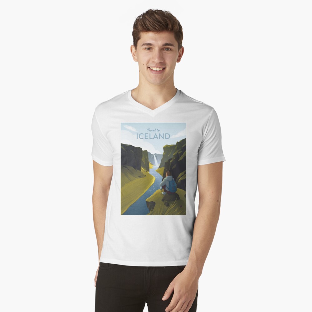 Item preview, V-Neck T-Shirt designed and sold by anniko-story.