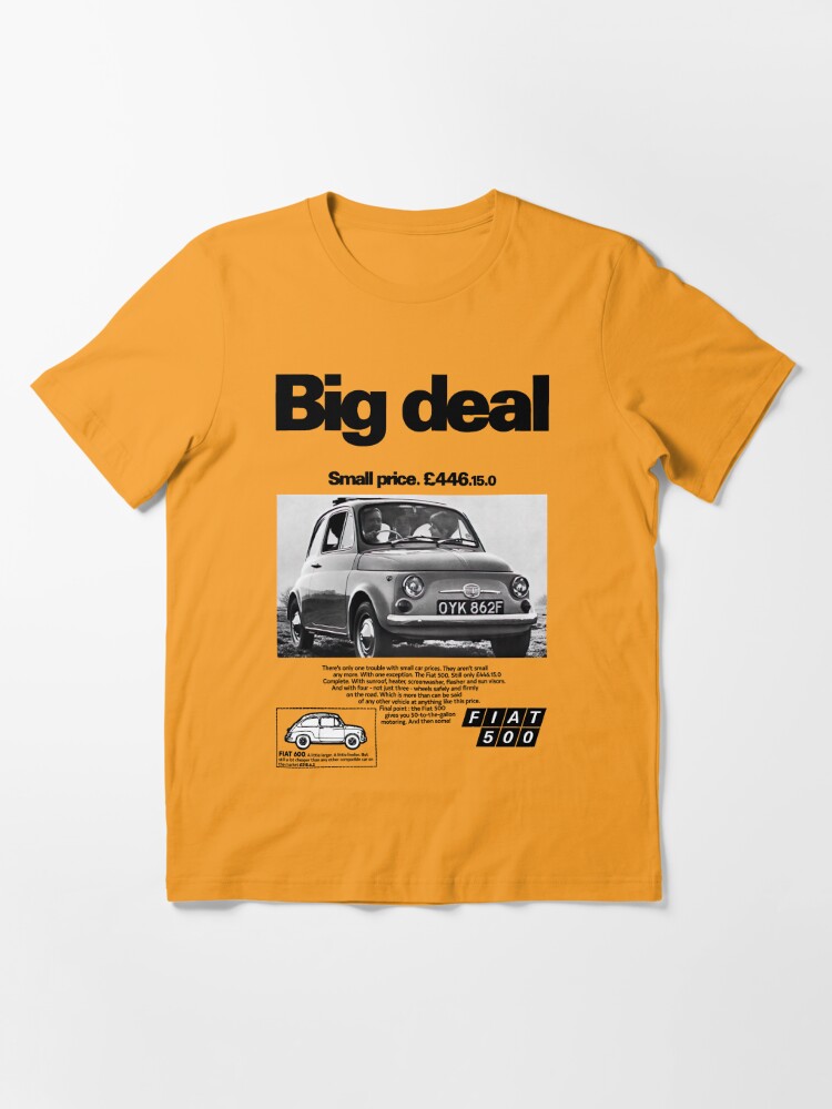 fiat 500 shirt