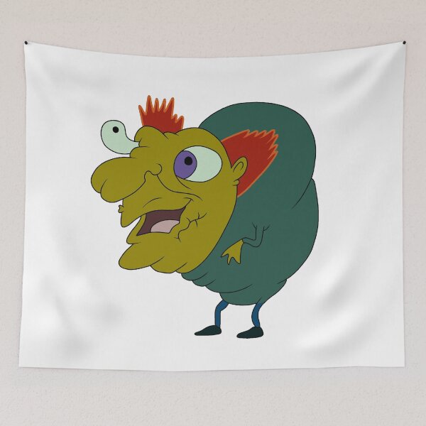 Item preview, Hunchback - Courage the Cowardly Dog  designed and sold by ValentinaHramov.