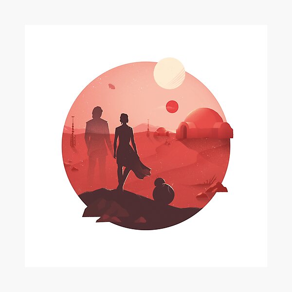 Item preview, SW Tatooine Sunset designed and sold by anniko-story.