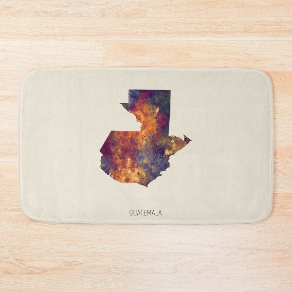 Item preview, Guatemala Watercolor Map designed and sold by ArtPrints.