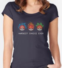 Hard Choices Women's Fitted Scoop T-Shirt