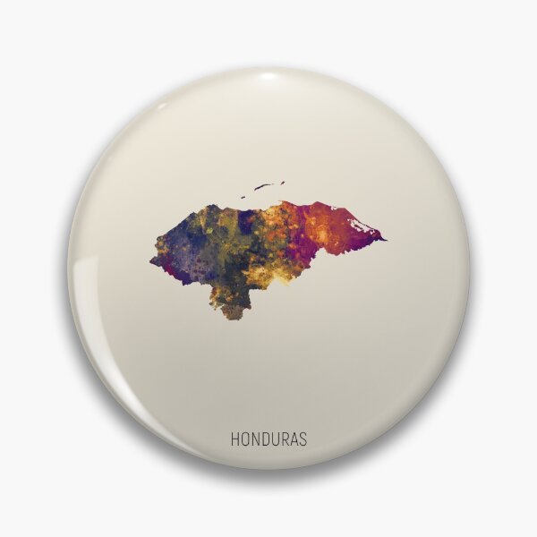 Item preview, Honduras Watercolor Map designed and sold by ArtPrints.