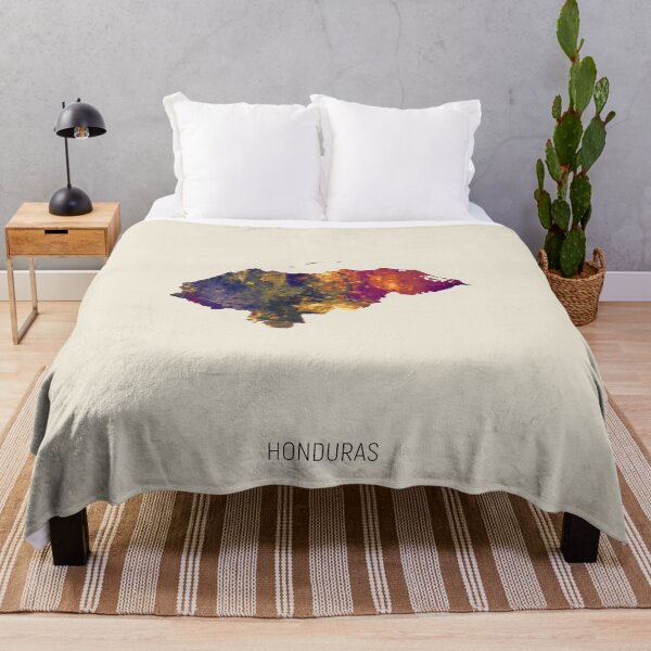 Item preview, Honduras Watercolor Map designed and sold by ArtPrints.
