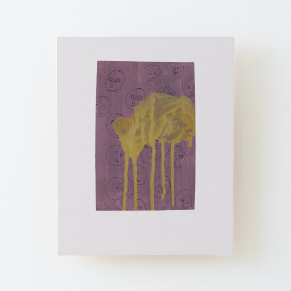 Always lost/ Always looking Wood Mounted Print