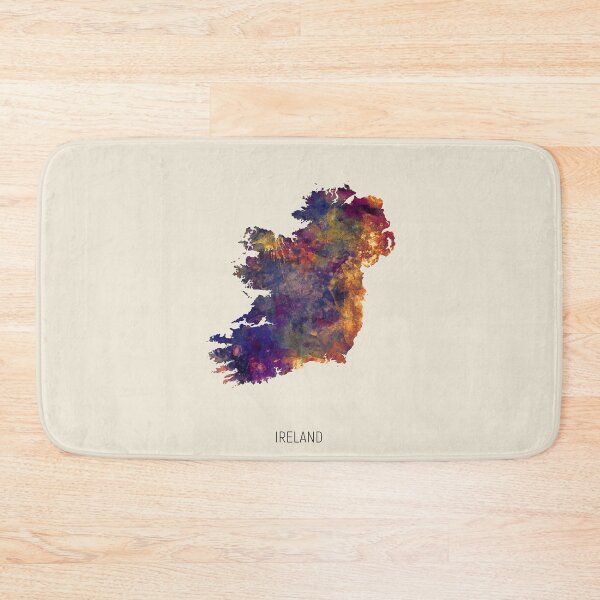 Item preview, Ireland Watercolor Map designed and sold by ArtPrints.
