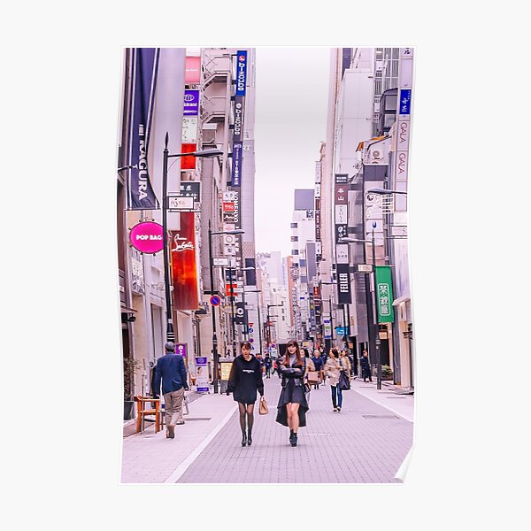 Tokyo - Une journée à Ginza Poster