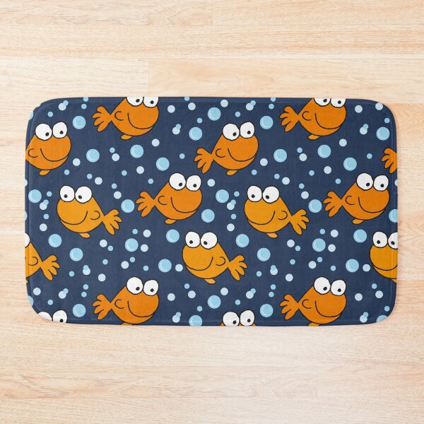 Item preview, Goldfishes dark blue designed and sold by Eenig.