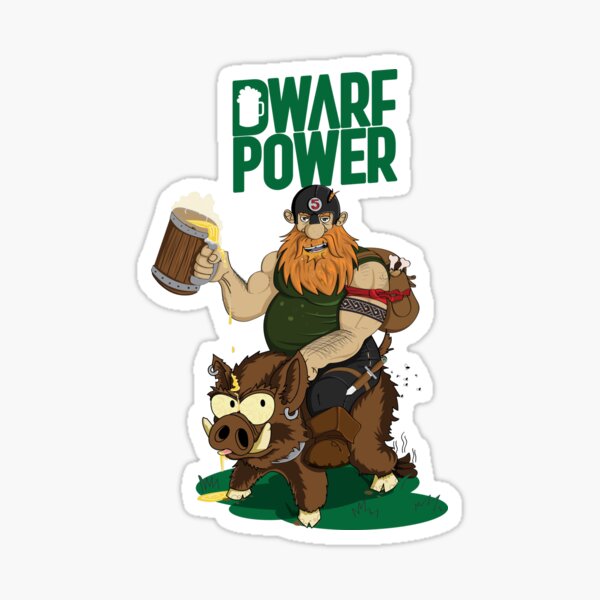 Item preview, Dwarf Power designed and sold by rozace.
