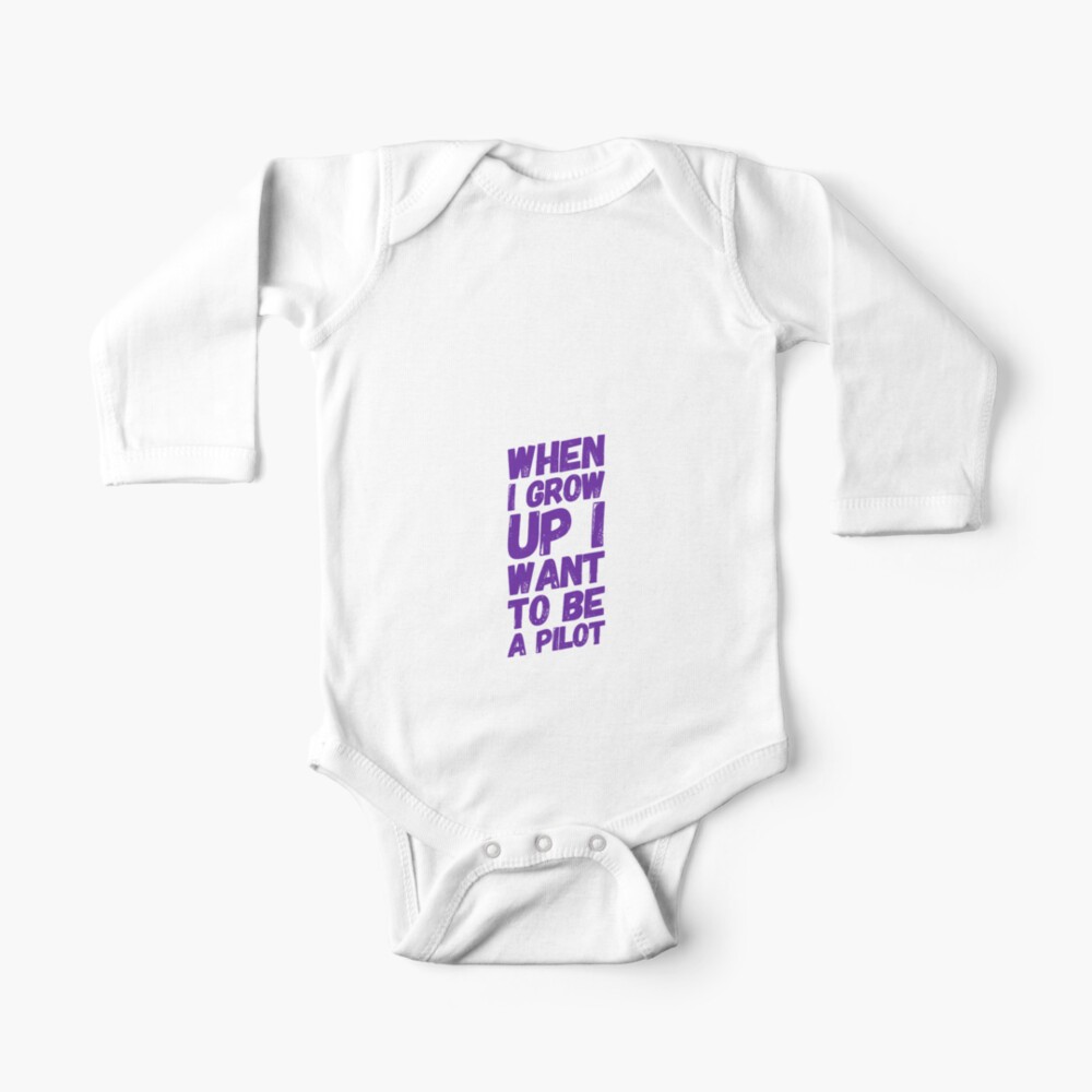 pilot baby grow