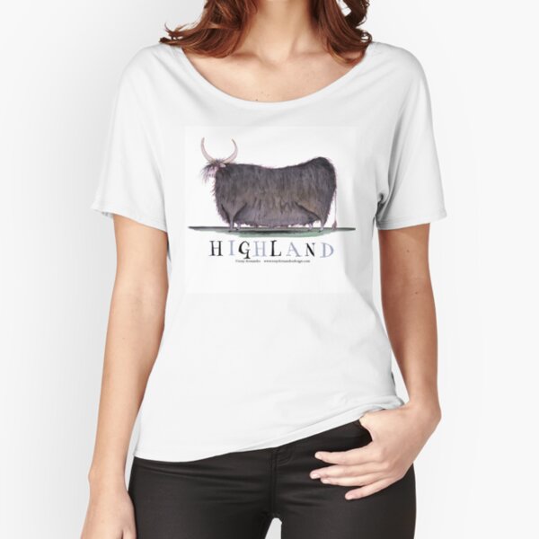 Highland Cow, tony fernandes Relaxed Fit T-Shirt