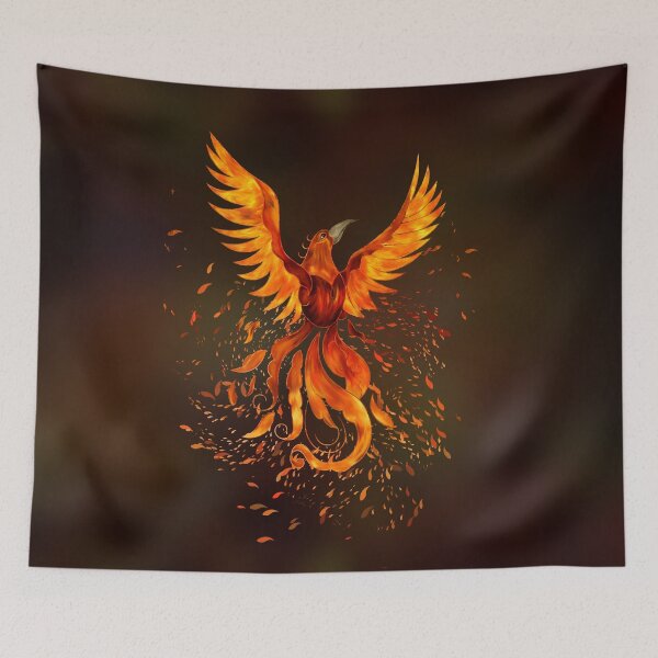 Item preview, Rising Phoenix Bird  designed and sold by k9printart.