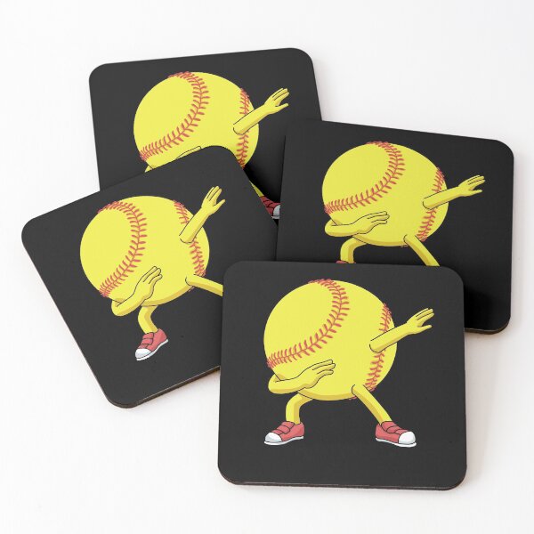 Item preview, Softball Gifts Girls Softball Gifts Women Dabbing Softball designed and sold by DSWShirts.