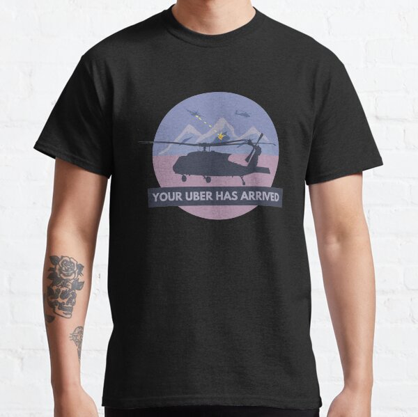 Black Hawk UH-60 Military Helicopter Pilot Classic T-Shirt
